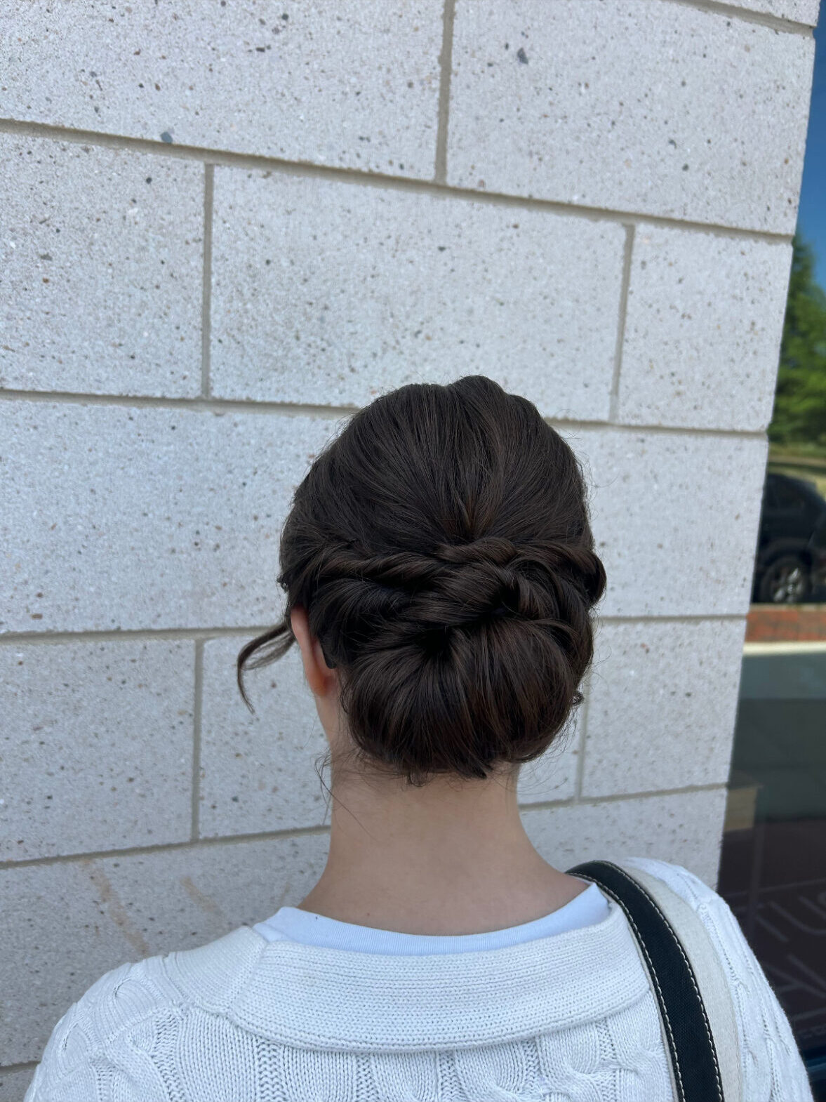 Bridal updo